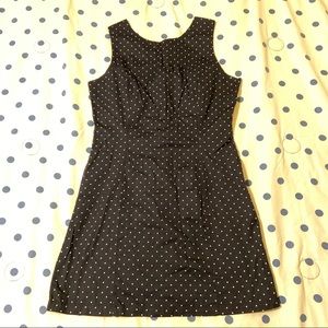 Sleeveless, Polk a Dot, A-line mini dress